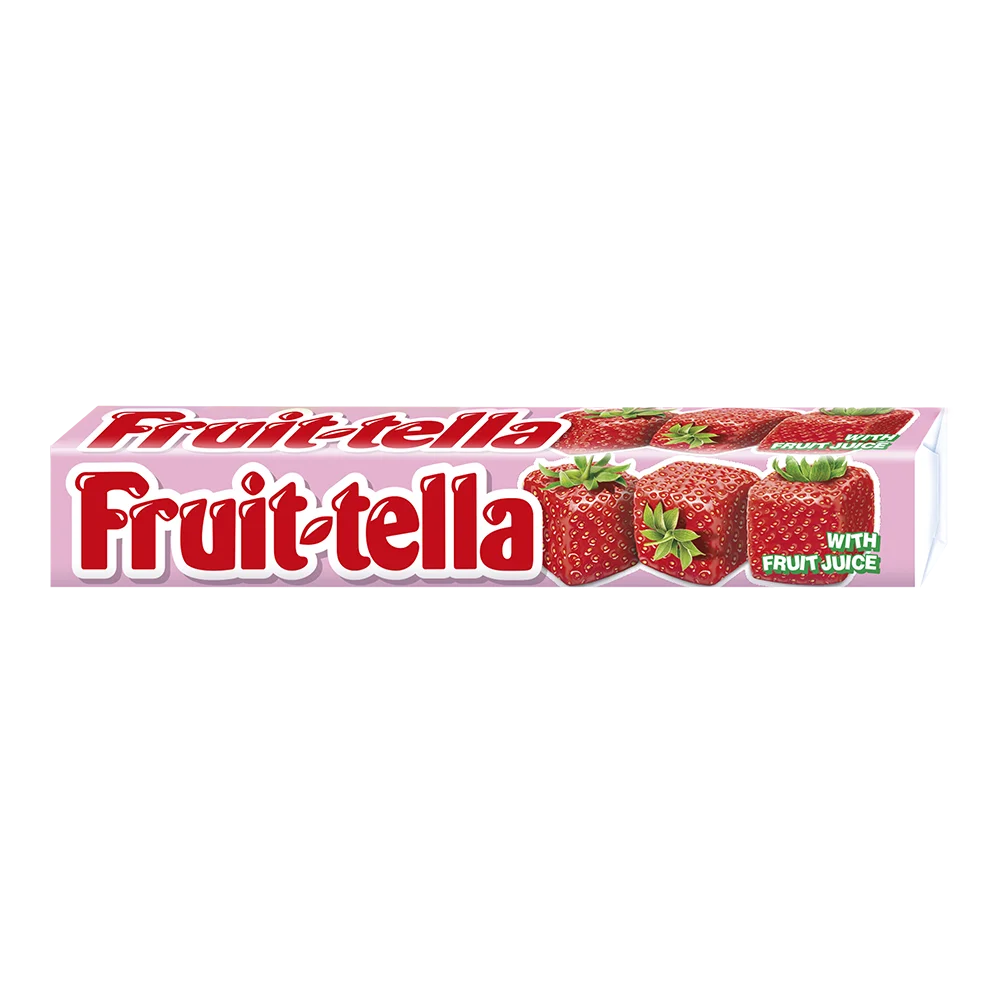 
 Fruittella клубника палочки 41 г-конфет, сделанные с фруктовым соком  