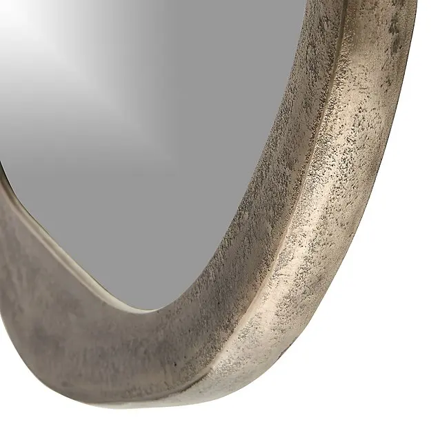 High Quality Wall Decorative Mirror With Aluminum Frame Indian Hand Crafted Wall Handing Bathroom Hanging Makeup Mirror