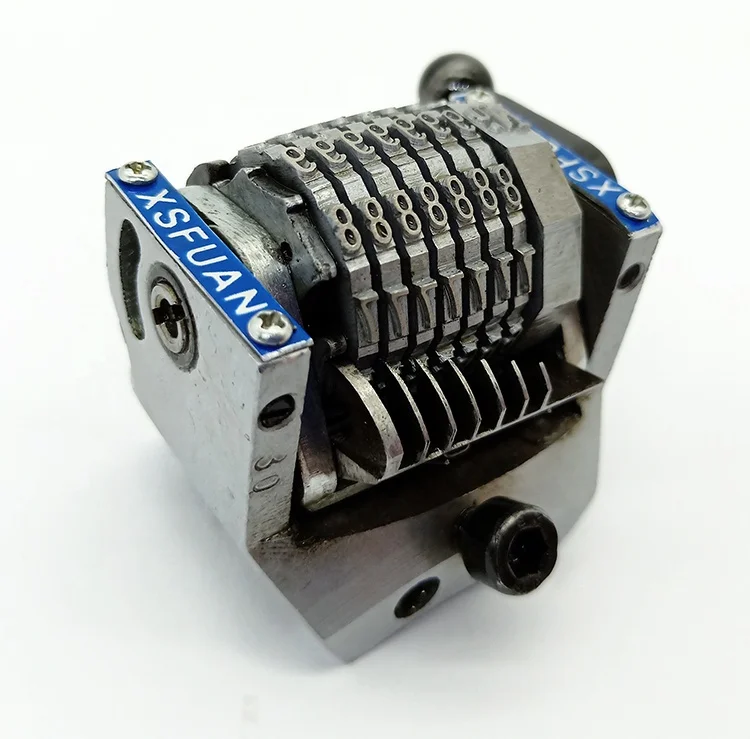 Последовательная цифровая машина для печати больших шрифтов с номером №