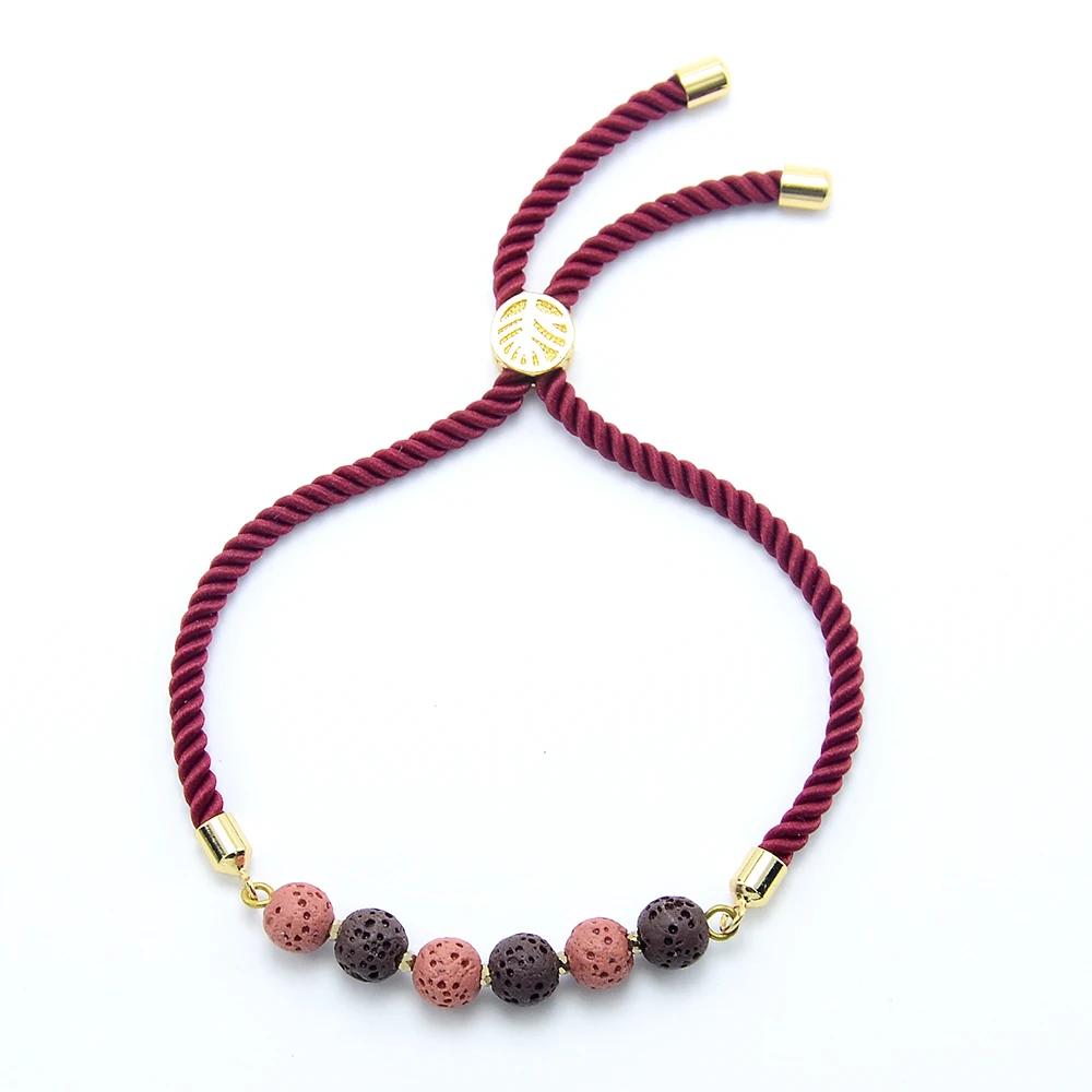 Hot Selling Lava Bracelet Bead Bracelet Adjustable Bracelet for Women