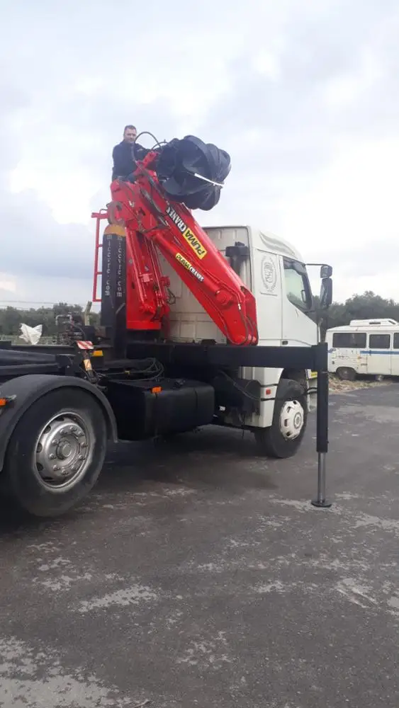 High Quality Puma Crane Scrap Loading Attachment Construction Industries Featuring New Grapples Gear Pump Motor Core Components