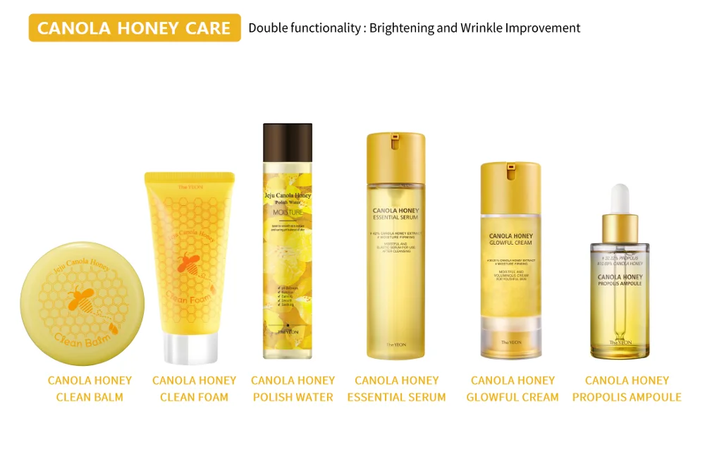 The Yeon Jeju Canola Honey Essential Serum 200ml korean serum hydration moisturizing nourishing anti-wrinkle skin care face care