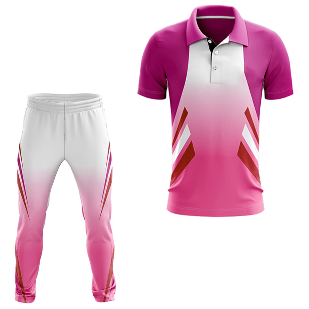 Custom brand logo sublimation printing cricket apparel wholesale custom cricket Pakistan Suppliers   cricket jersey design