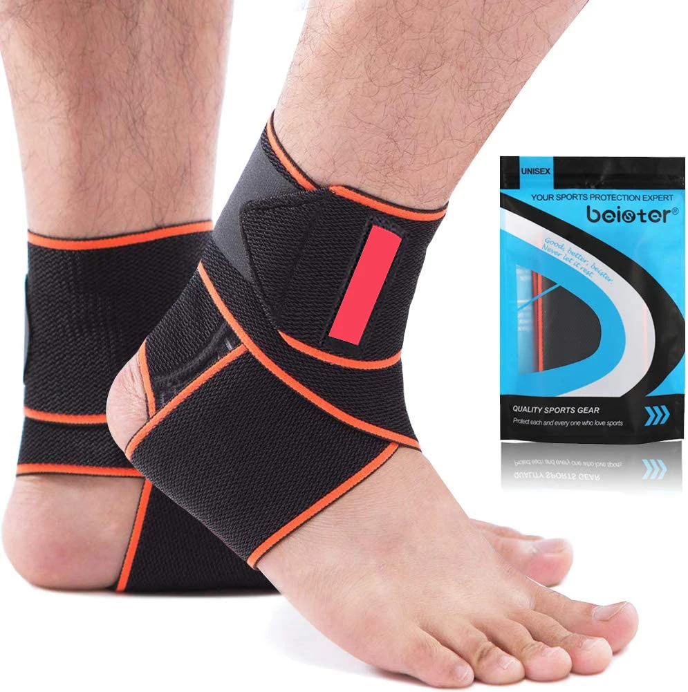 Adjustable Ankle Support Custom Neoprene Ankle Brace Flexible open toe Breathable Ankle support Wraps