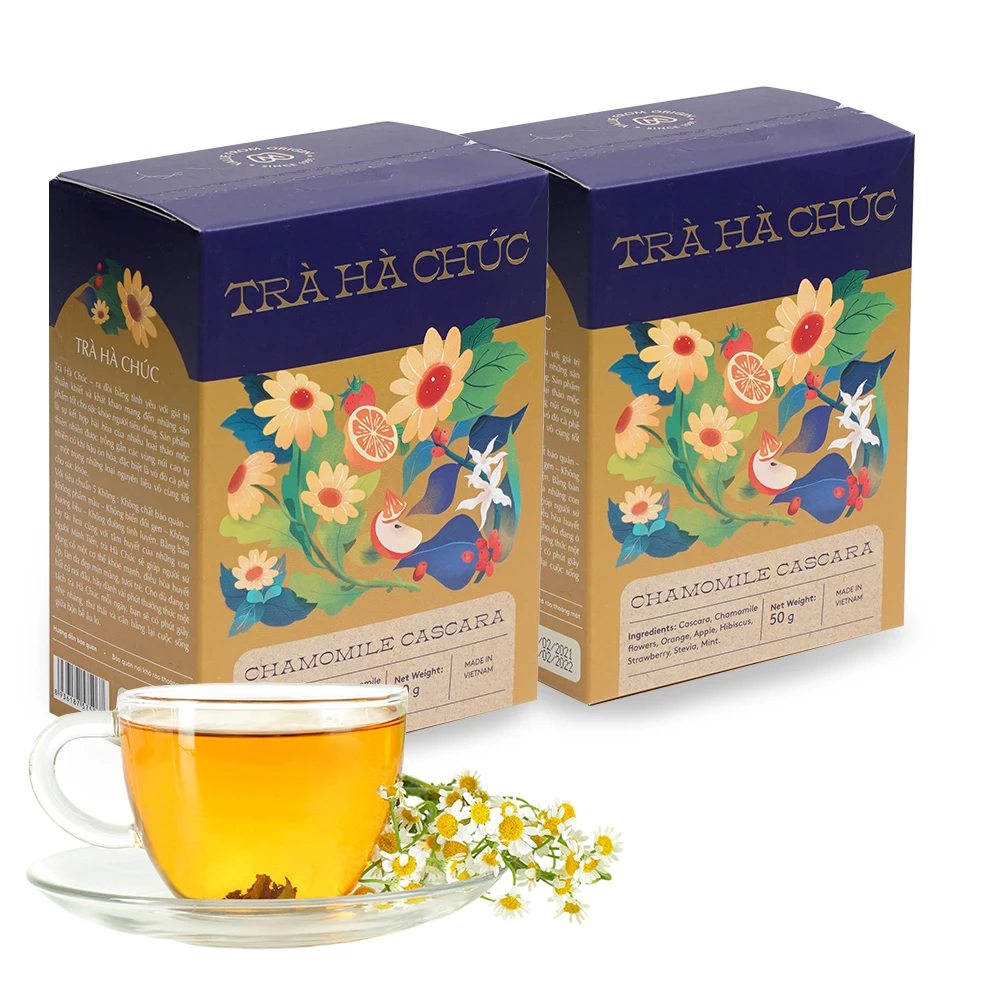 Смешанный фруктовый чай для похудения подарочная упаковка Ha Chuc Cascara чай-ромашка Cascara из Вьетнама