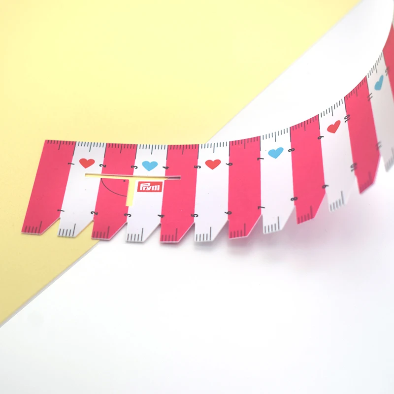 Wholesale Products Prym 610737 Patchwork Measuring Tool Flexible Scale Ruler Quarter / Seam Ruler Plastic Hand Gauges