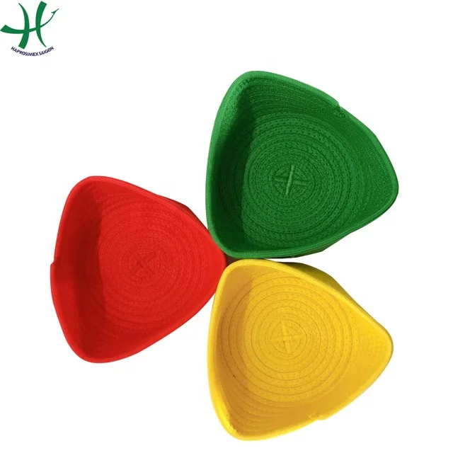 Wholesale Fabric Wicker Storage Bins Water Hyacinth Basket for Home Kitchen Organization for Food Bags Tableware