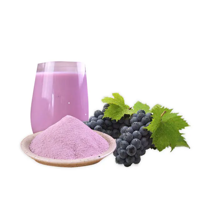 
Taiwan Wholesale 1 kg Grape Flavor Powder For Bubble Tea 