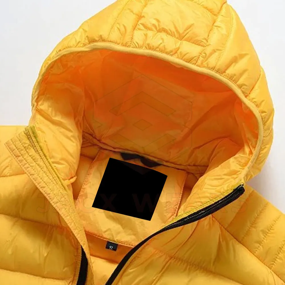Yellow Color Men Bubble Jacket Best Quality Bubble Jacket