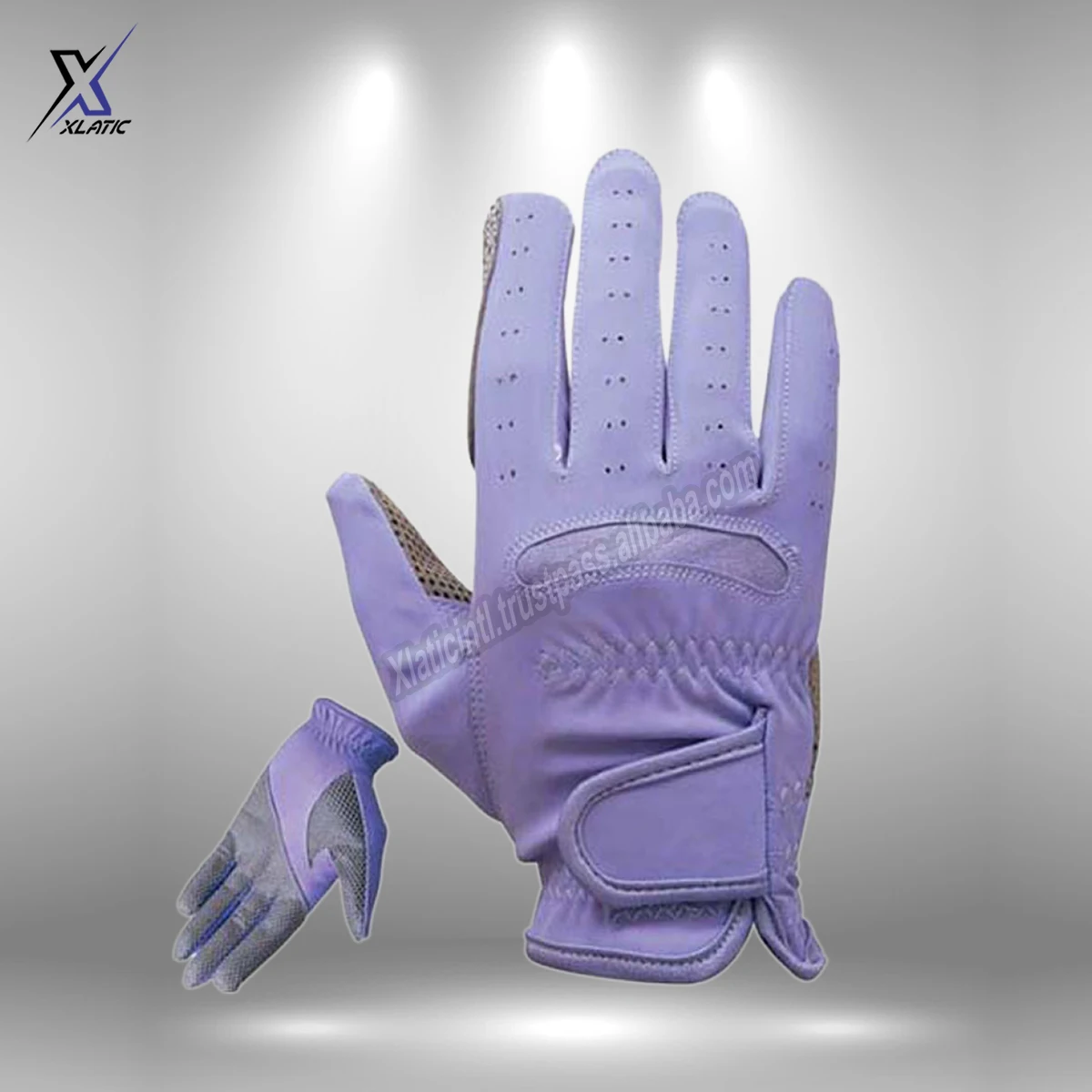 Custom High Quality Manufacturer hot sale jumping horse riding gloves pigskin leather breathable wearable custom logo barnds