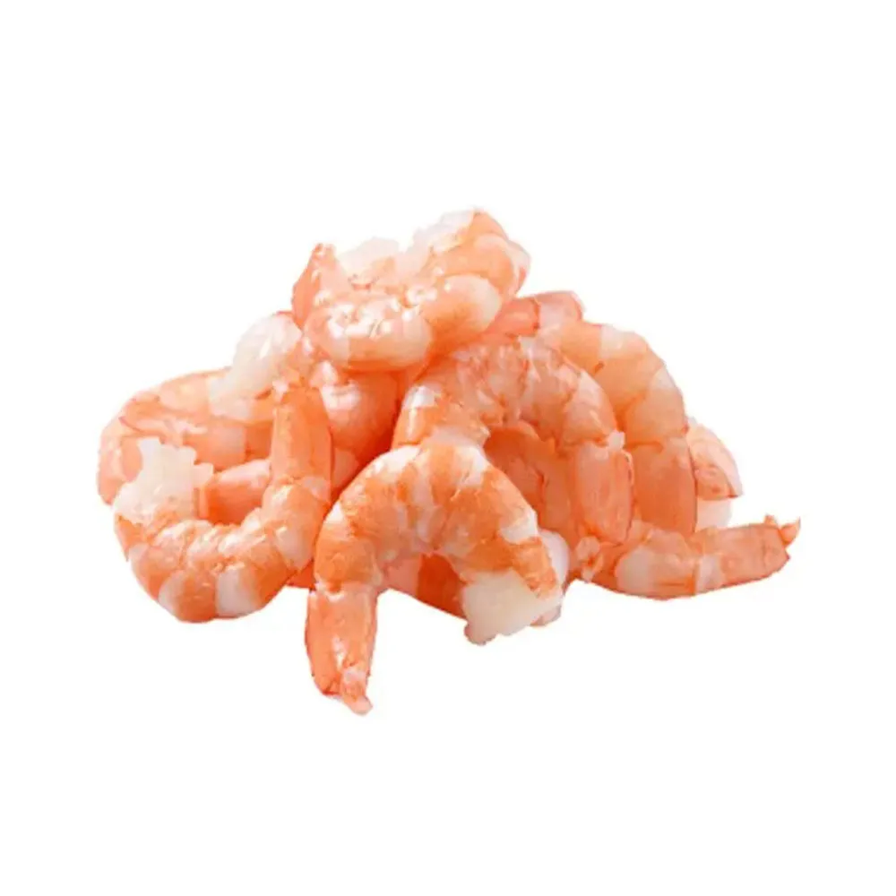 Sea Cooked Peeled and Deveined Tail-On Farm Raised Vannamei White Shrimps 16 - 20 Pcs Per Lb