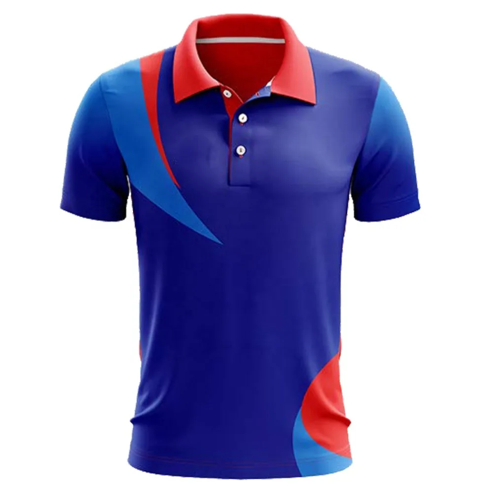 OEM изготовленные на заказ футболки для крикета дизайнерская форма