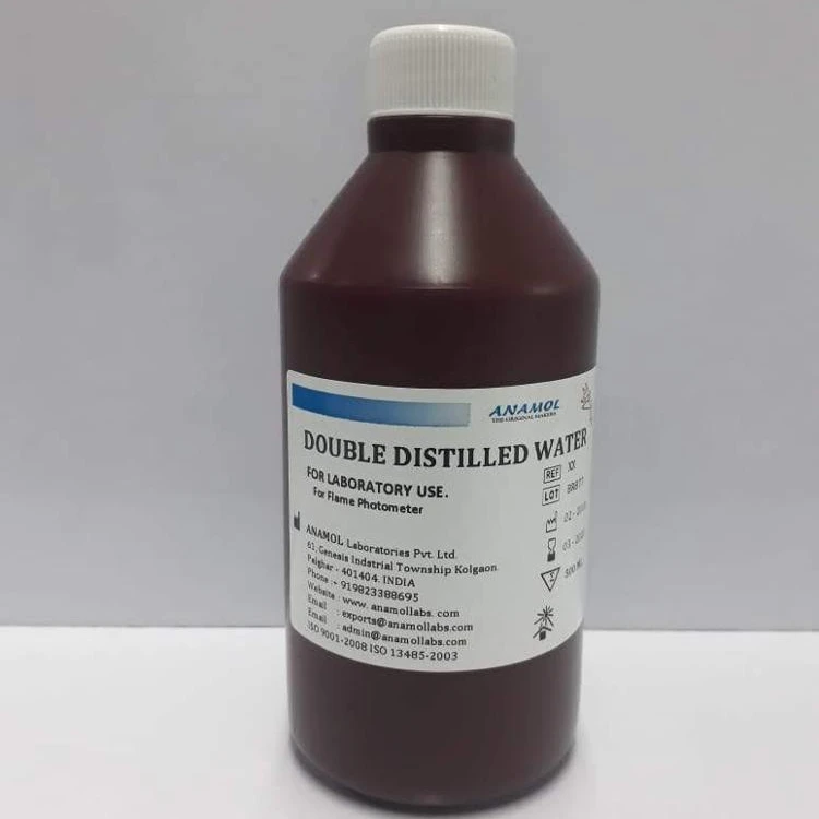 DOUBLE DISTILLED WATER