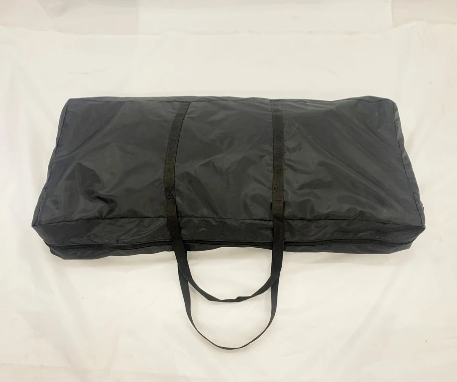 wholesale see through lightweight and convenience folding with removable pad design happy tour fancy baby crib for infant