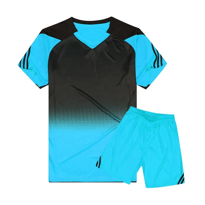 100% polyester custom made professional soccer uniform made of polyester Men Blank  Wholesale Sublimation Plain Print