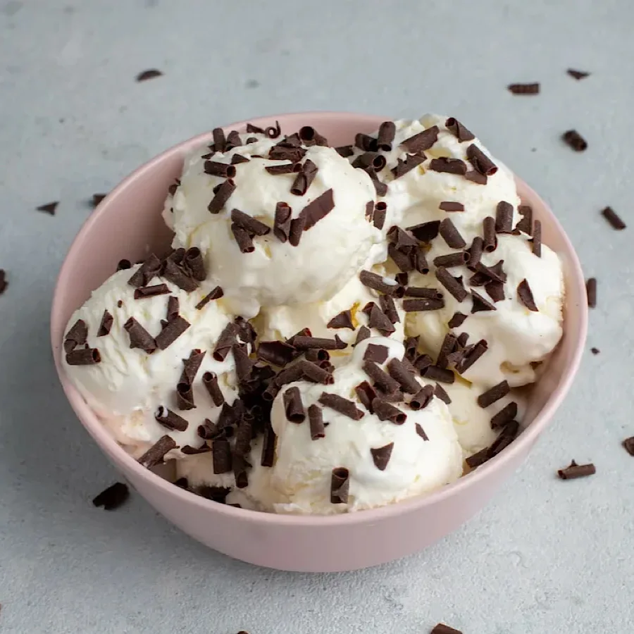 15% Paper Packaging Ice Cream Made From Natural Milk 400g Vanilla Flavor Dessert Ice Cream