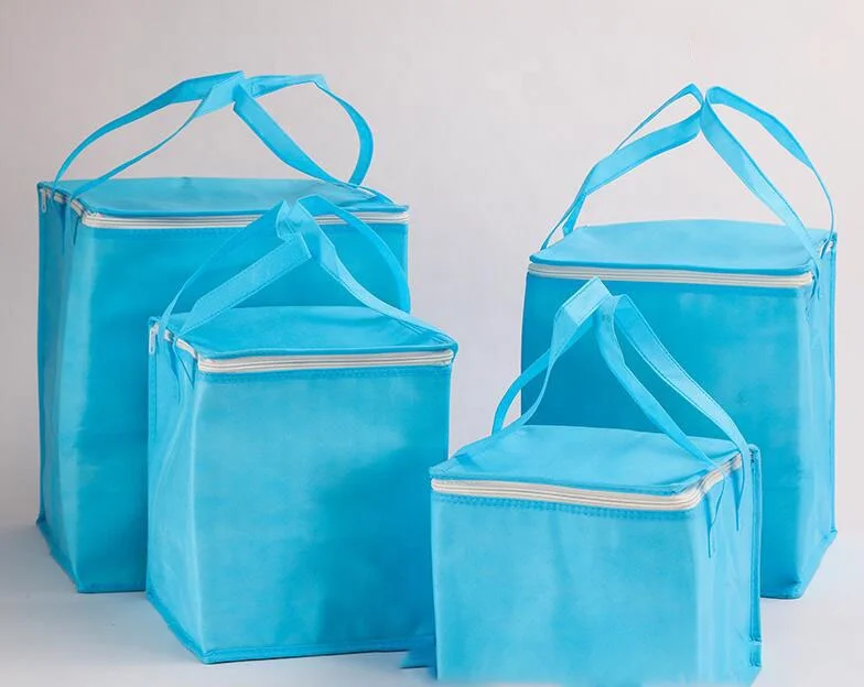 Vietnam Custom Logo Aluminium Foil Foldable Insulated Non Woven Cooler Bag