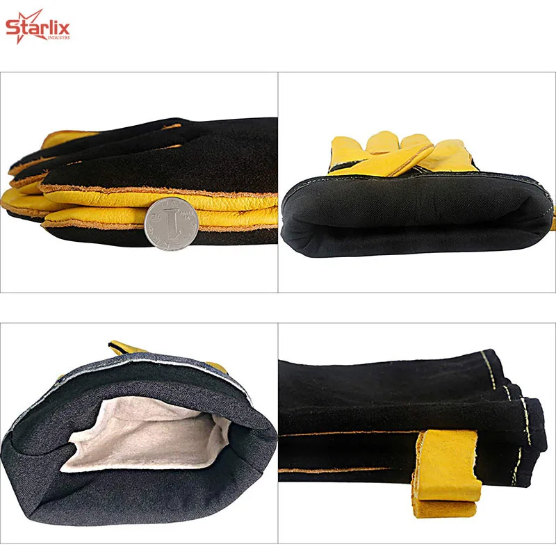 
Welding Gloves 2020 Hot Selling Best Quality Cost-effective Products Leather Construction/heat Resistant Gloves/fireplace Gloves 