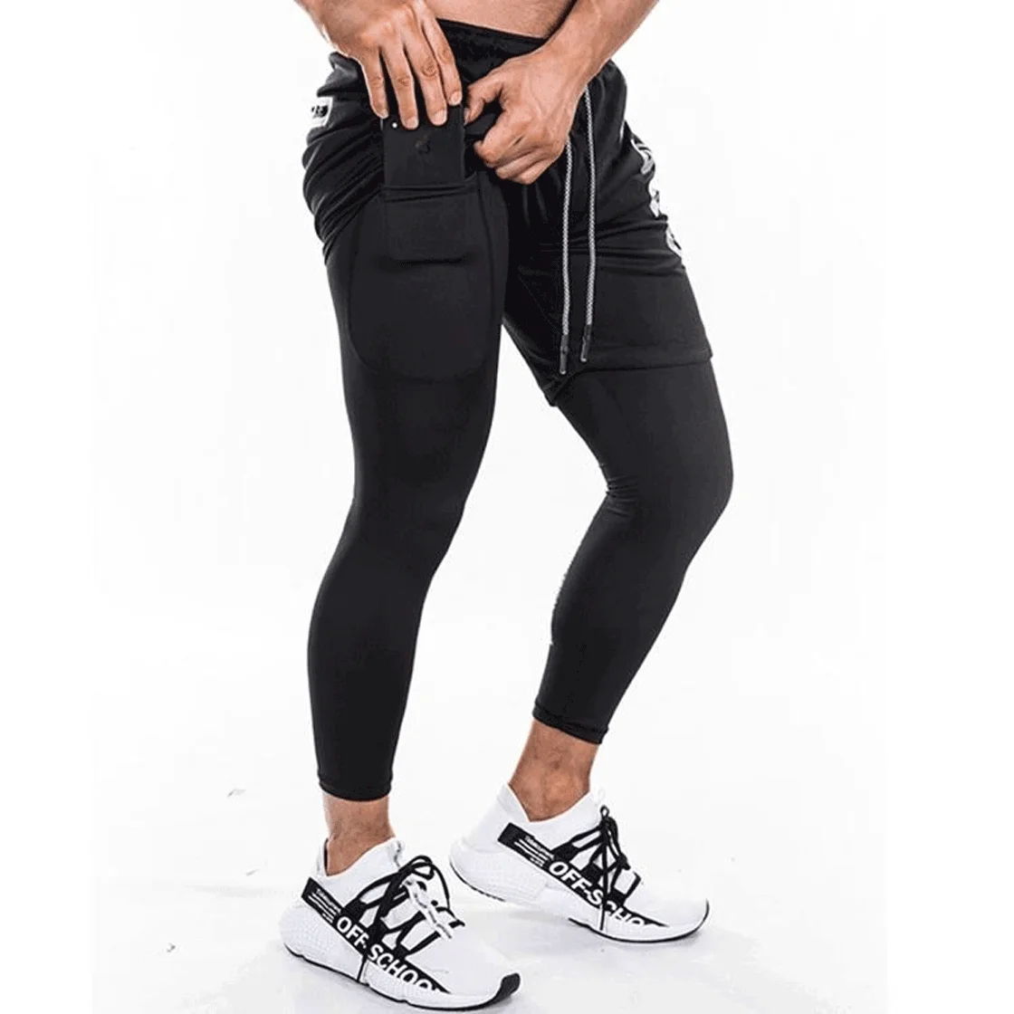 
Новые мужские спортивные штаны для бега, мужские спортивные штаны оптом 