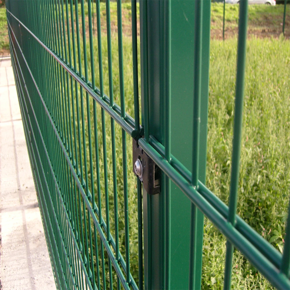 High Quality 868 galvanized powder coated  Double Loop Welded Wire Mesh Fence