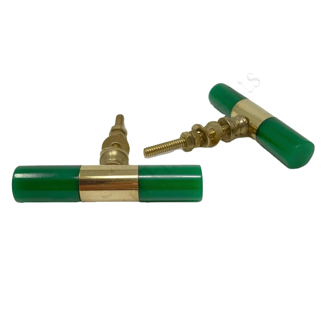 Resin Handle Modern Lock Cupboard  Mini Furniture Solid Brass Knobs