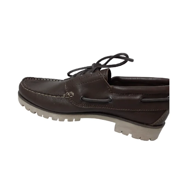 Best Italian Quality Unisex Dark Brown Handmade Genuine Leather Shoes for Adults