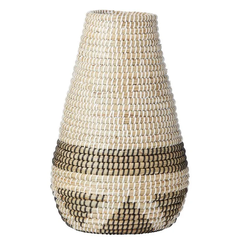 Home Decor Vintage  Handwoven Seagrass Vase Tall Flower Vase Luxury Vase Made In Vietnam