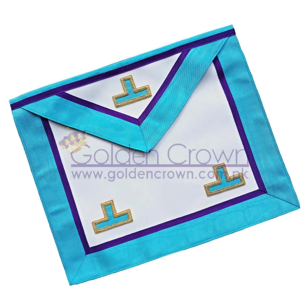 Masonic Memphis Misraim Rite Fellow Craft Apprentice Apron | Masonic Regalia Apron Supplier