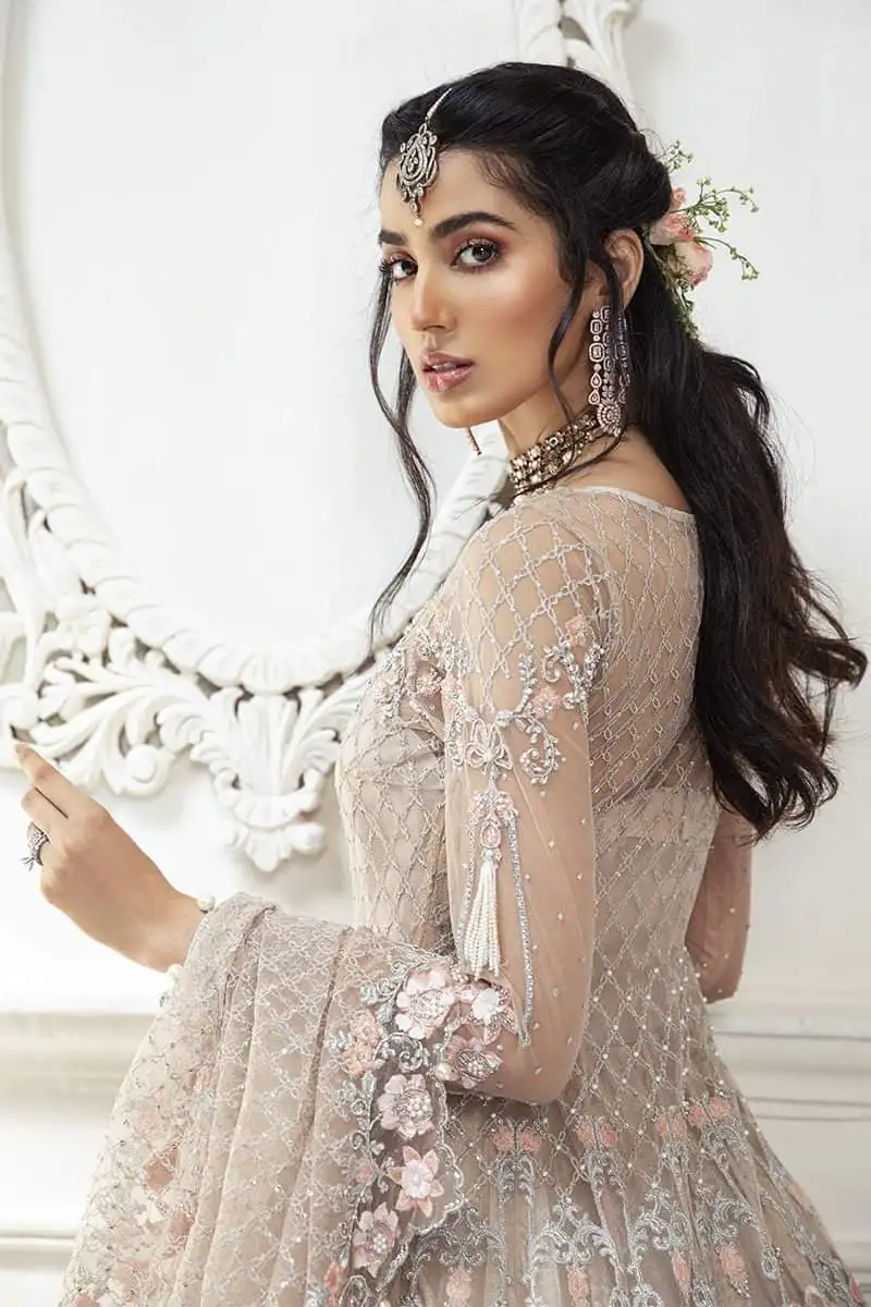 Хорошо выглядит потрясающее качество Пакистанская индийская шальвар камиз коллекция вышивка Передняя ручная работа задняя