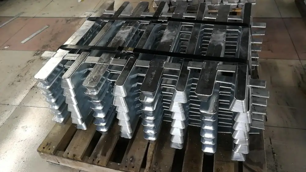 10kg 16kg 35kg Aluminum Anode ingot For Vessel ship boat yacht anti-corrosion of wharf steel piles Aluminum Sacrificial Anode