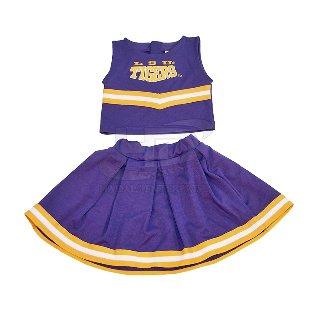 Body Fit Cheer Leading Uniforms Sports Top & Short Cheerleader Uniform Custom Cheer Costume Uniforms New Brand Cheerleading