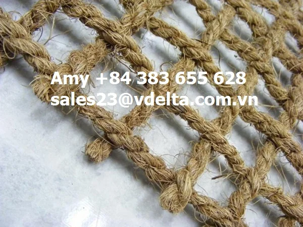 Coconut fiber- coir net and coir mat from Vietnam for exporting Lily +84 906927736