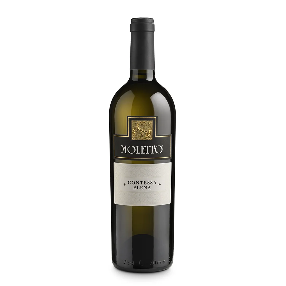 Contessa Elena White Still Wine From Italy Veneto District Produced From Tai And Chardonnay Grapes (1600220066826)