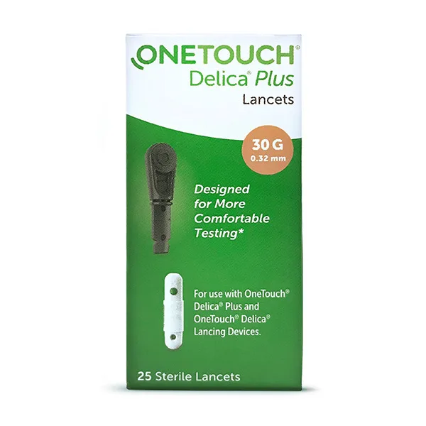 One_Touch Delica PLUS ланцеты (25s) упаковка