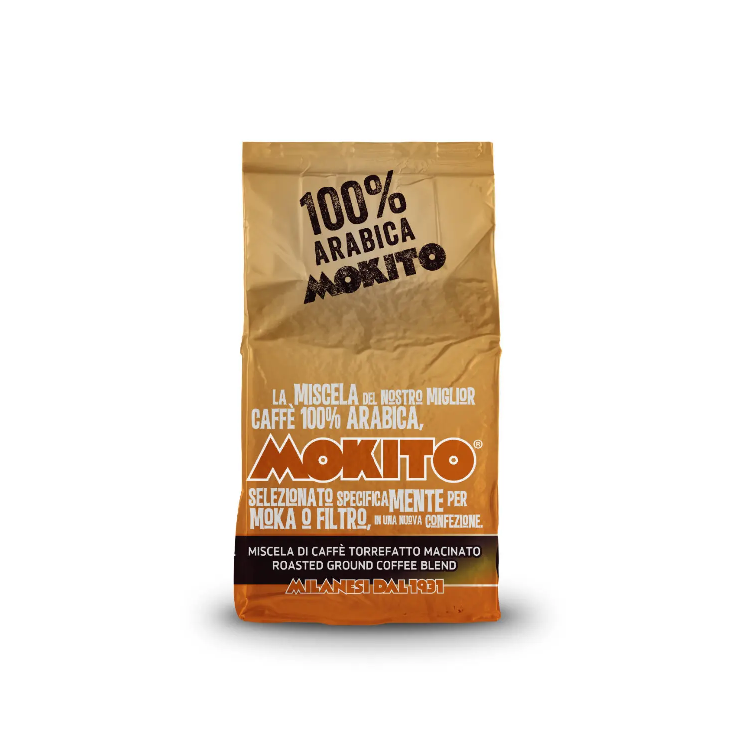 Высококачественный Итальянский Эспрессо 100% Арабика, зернистый кофе с интенсивным вкусом 64 г