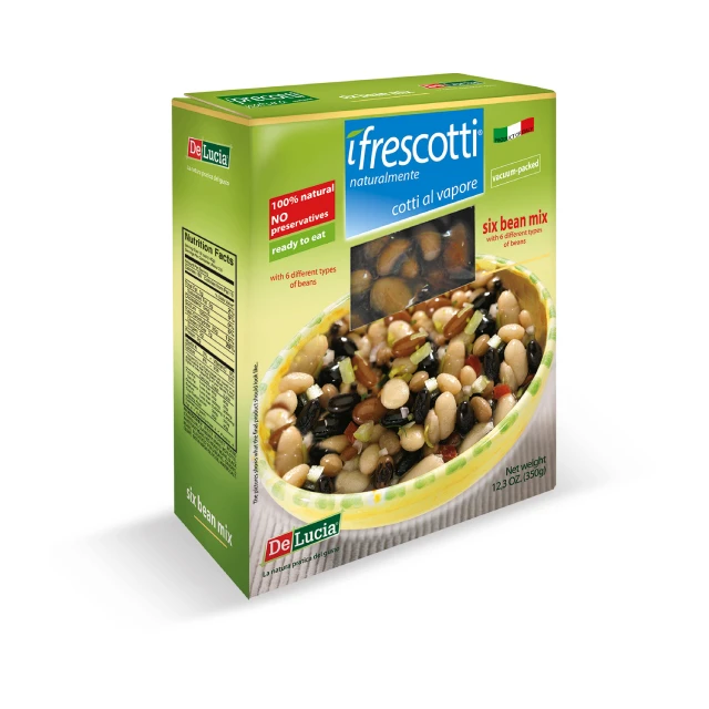 made in Italy Best quality six different type of beans Instant food