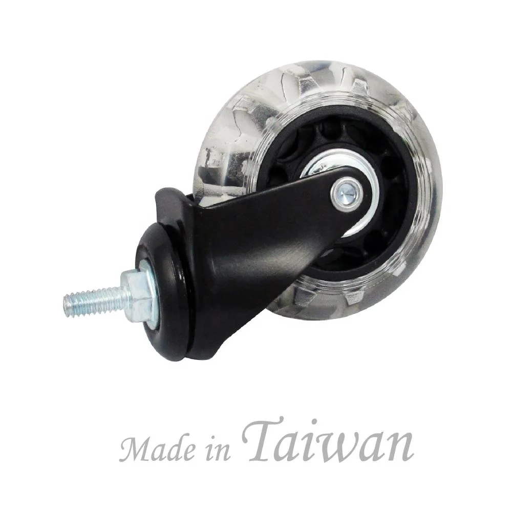  CCE Caster 2.5 PVC Light Duty Furniture Moving Wheels