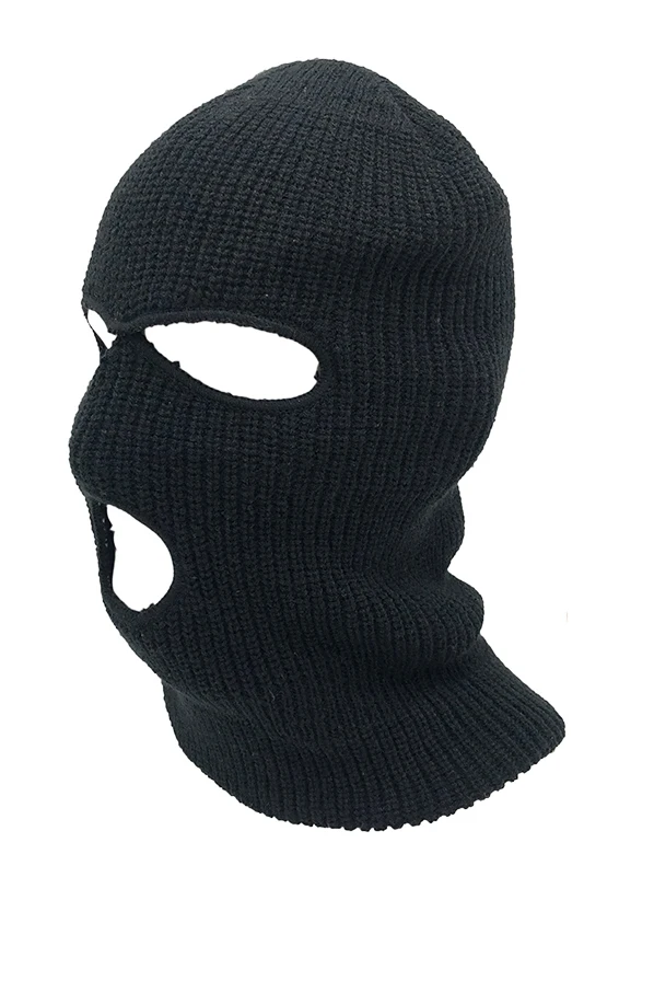 
Wholesale Custom Logo ski mask 3 holes custom LOGO knitted hat balaclava face pink ski mask 