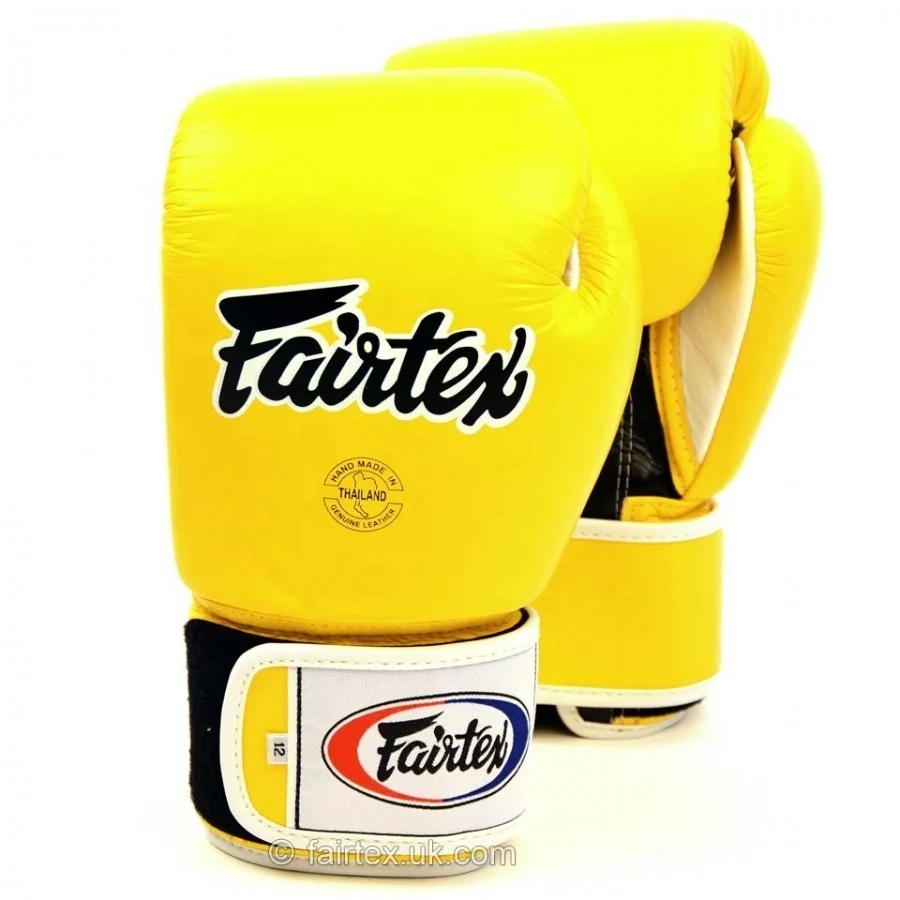 Custom Design Fairtex Boxing Gloves Heavy Hitter Mexican Style Muay Thai Punching Gloves