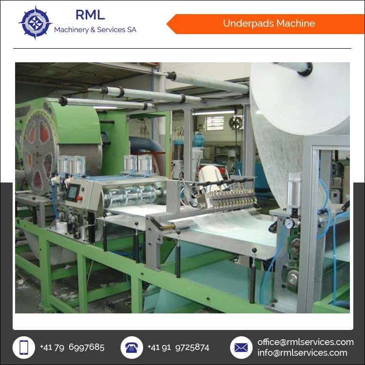  Proven Quality Underpads Manufacturing Machine from Technology Leaders