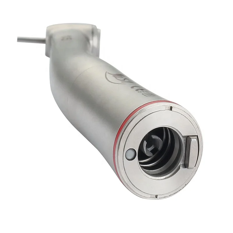 Dental Low Speed 1:5 Increasing Fiber Optic Turbine Implant Contra Angle Dental Handpiece
