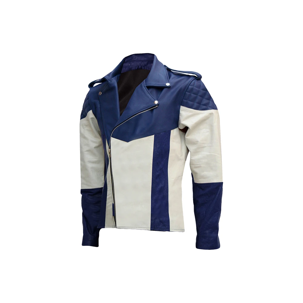 Новая байкерская куртка из натуральной кожи на заказ/коричневая Вощеная Мужская Байкерская кожаная куртка/Высококачественная Байкерская Вощеная куртка для мужчин