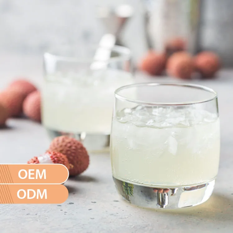 OEM Lychee Fruit Flavored Syrup for Blending with Beverages