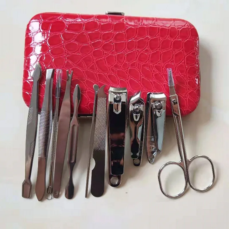 11 pcs personal beauty care manicure kit for nail salon and promotional gift