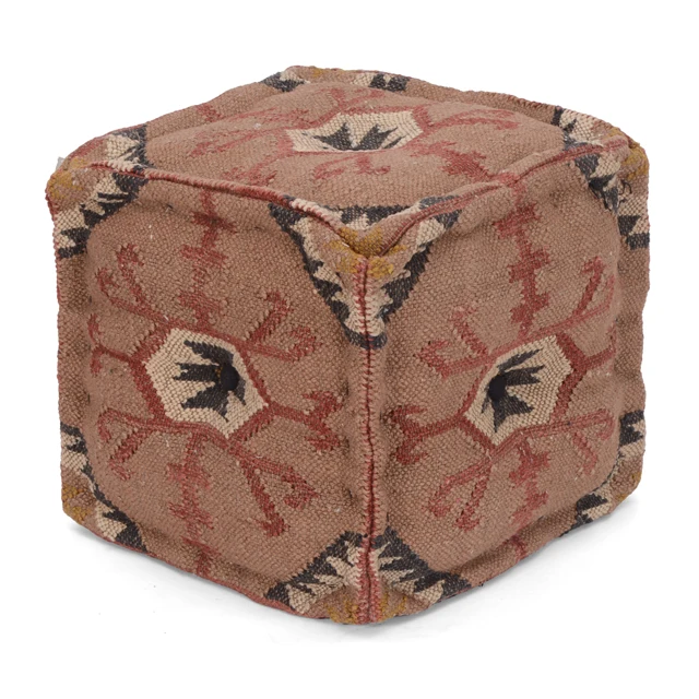 Нордический традиционный МАРОККАНСКИЙ ДИЗАЙН джутовая пуф-табурет ручной работы из хлопка для домашнего отеля ресторана спа церкви с естественной отделкой