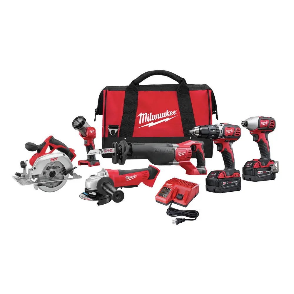 All for New BUY 2 GET 1 FREE FOR MilwaukeeS M18FPP15A-504B - 18V M18 FUEL 15 Piece Brushless Cordless Combo Kit