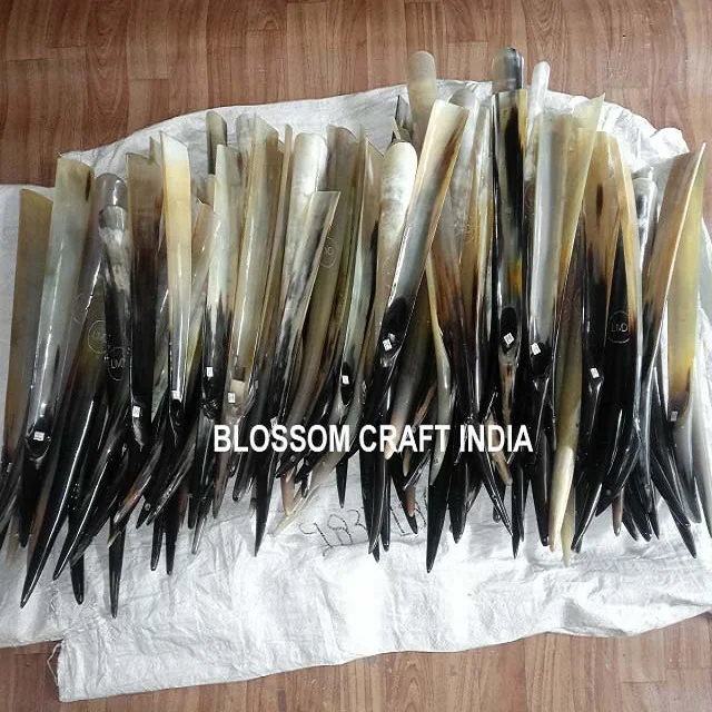 Best Quality Of Real buffalo sheo Horn/ Short and Long shoehorn India