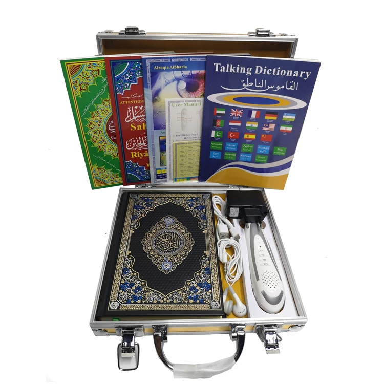 Исламский мусульманский большой Al Коран книга цифровой Коран читать авторучка говорящая авторучка Коран игроки динамик