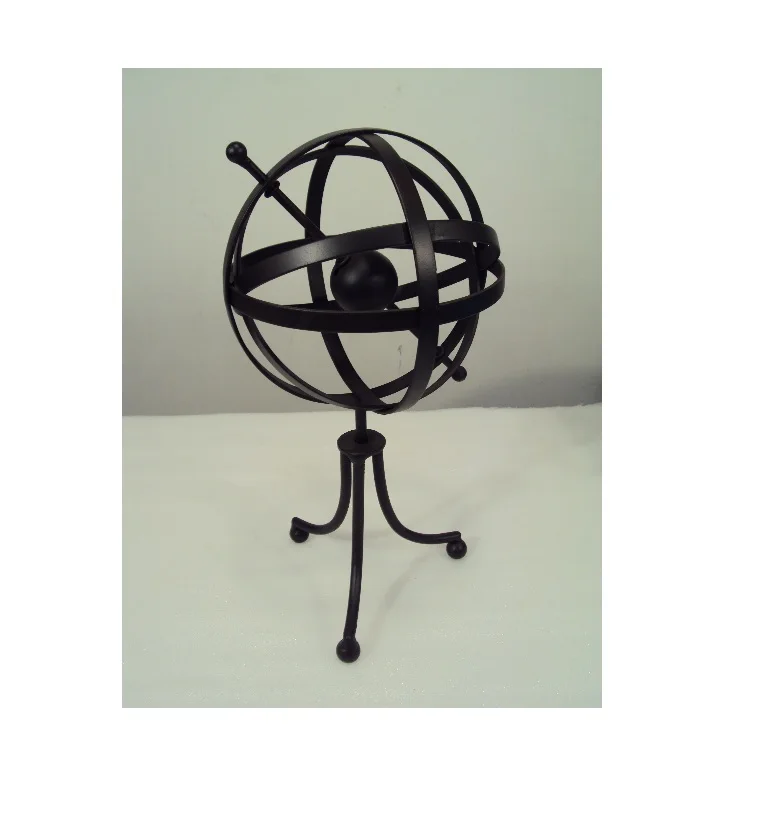  Металлический Глобус