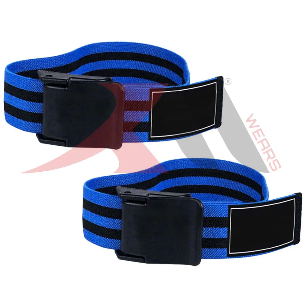Custom Blood Flow Restriction Cuff Arm Leg Training Adjustable Occlusion Belt Biceps Thighs Gym Workouts Muscle Growth